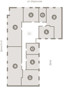 84,3 м², 3-комнатная квартира 11 810 000 ₽ - изображение 11