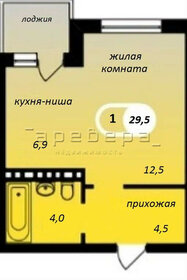 Квартира 30 м², 1-комнатная - изображение 1