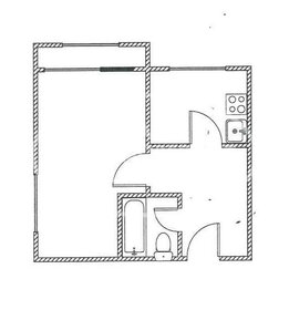 Квартира 28 м², 1-комнатная - изображение 4