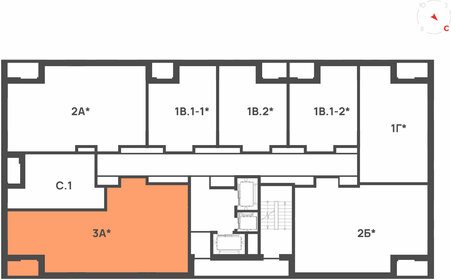 Квартира 96 м², 3-комнатная - изображение 2