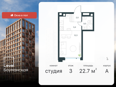 32,4 м², квартира-студия 16 200 000 ₽ - изображение 73