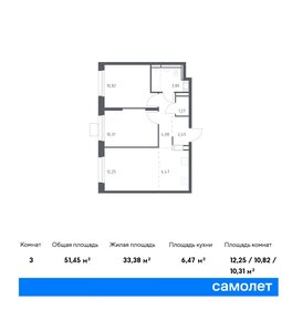 57,4 м², 2-комнатная квартира 11 905 930 ₽ - изображение 27