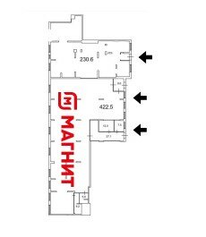 723 м², помещение свободного назначения - изображение 3