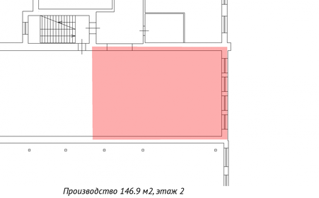 146,3 м², производственное помещение 138 985 ₽ в месяц - изображение 14