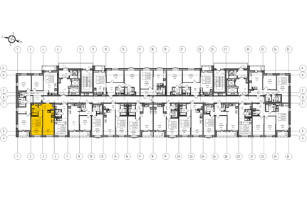 40,2 м², 1-комнатная квартира 6 300 000 ₽ - изображение 30