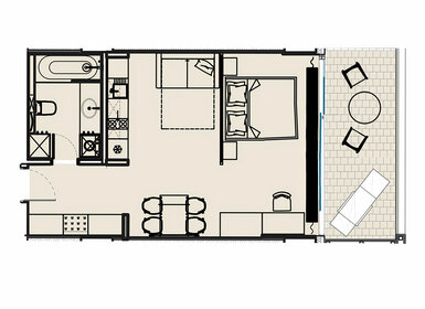 54,6 м², 1-комнатные апартаменты 76 440 000 ₽ - изображение 20