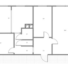 Квартира 71,9 м², 3-комнатная - изображение 2