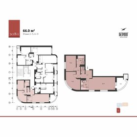 71,4 м², квартира-студия 17 700 000 ₽ - изображение 64