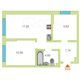 Квартира 50 м², 3-комнатная - изображение 1