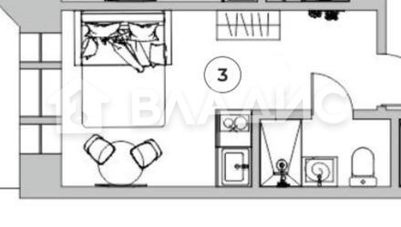 16 м², квартира-студия 16 000 000 ₽ - изображение 58