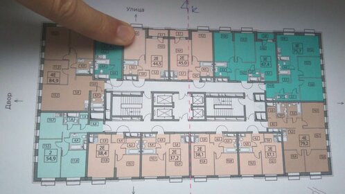 Квартира 45 м², 1-комнатная - изображение 1