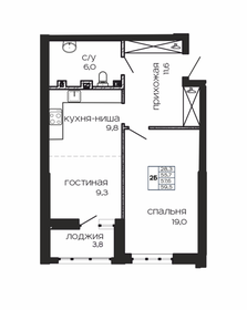 64,5 м², 2-комнатная квартира 10 323 200 ₽ - изображение 66