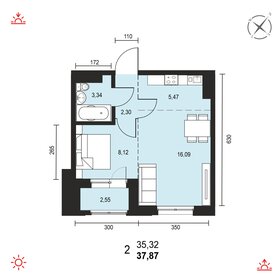 47,2 м², 2-комнатная квартира 5 870 000 ₽ - изображение 86