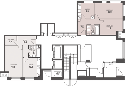 85,8 м², 4-комнатная квартира 25 909 070 ₽ - изображение 67