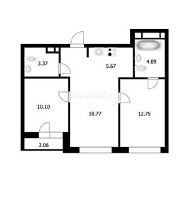 Квартира 56,2 м², 3-комнатная - изображение 2