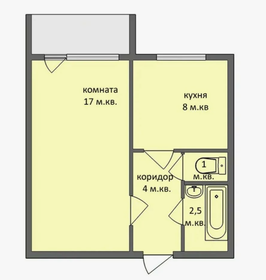 Квартира 36,5 м², 1-комнатная - изображение 4