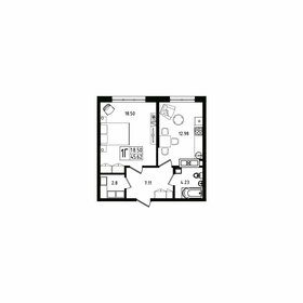 52,5 м², 2-комнатная квартира 5 200 000 ₽ - изображение 115