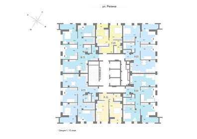 39,7 м², 1-комнатная квартира 9 300 000 ₽ - изображение 16