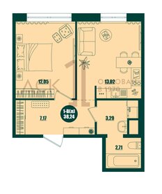 26,5 м², квартира-студия 5 350 000 ₽ - изображение 57