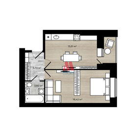 48,6 м², 2-комнатная квартира 4 250 000 ₽ - изображение 76