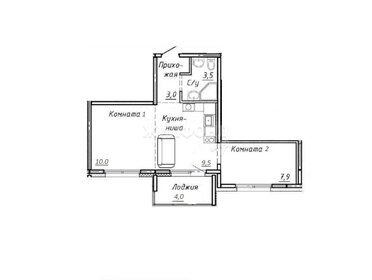 32,2 м², квартира-студия 3 990 000 ₽ - изображение 68