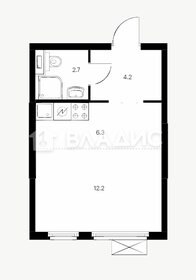 Квартира 26 м², студия - изображение 1