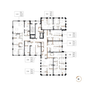 47 м², 1-комнатная квартира 8 107 500 ₽ - изображение 20