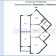 Квартира 89,4 м², 3-комнатная - изображение 2