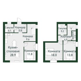 99,9 м², 4-комнатная квартира 17 500 000 ₽ - изображение 35