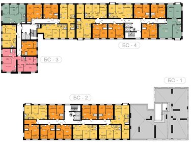 28 м², квартира-студия 3 600 000 ₽ - изображение 87