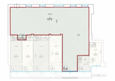 129 м², помещение свободного назначения - изображение 3