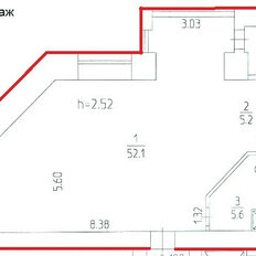 Квартира 118,9 м², 3-комнатная - изображение 5