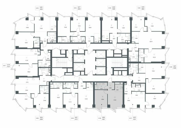 40,9 м², 1-комнатная квартира 25 000 000 ₽ - изображение 51