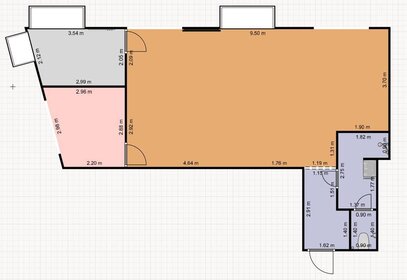 Квартира 66,9 м², 3-комнатные - изображение 1