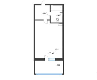 31 м², квартира-студия 3 350 000 ₽ - изображение 49