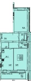 43 м², 1-комнатная квартира 4 700 000 ₽ - изображение 42