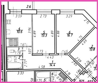 Квартира 62,2 м², 2-комнатная - изображение 1