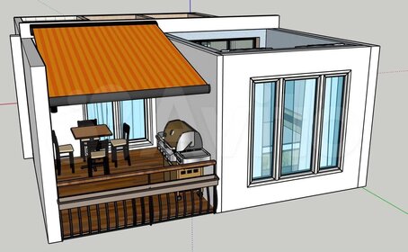 Квартира 34 м², 1-комнатная - изображение 3