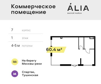 60,4 м², помещение свободного назначения - изображение 5