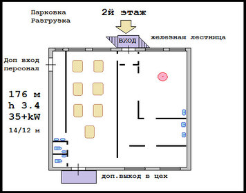 340 м², производственное помещение 204 000 ₽ в месяц - изображение 22