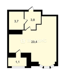 26 м², квартира-студия 4 900 000 ₽ - изображение 31