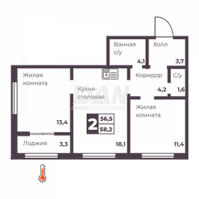 96 м², 2-комнатная квартира 13 064 000 ₽ - изображение 34