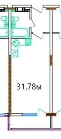 Квартира 32 м², 1-комнатная - изображение 1