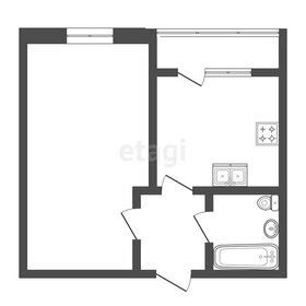 Квартира 31,9 м², 1-комнатная - изображение 1