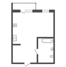 Квартира 25,7 м², студия - изображение 1