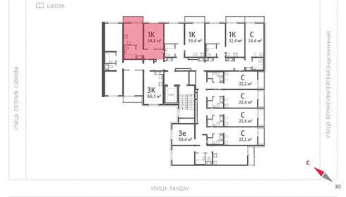 37 м², 1-комнатная квартира 4 270 000 ₽ - изображение 70