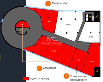 186,6 м², помещение свободного назначения 186 600 ₽ в месяц - изображение 66