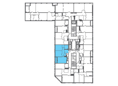 Квартира 74,4 м², 2-комнатная - изображение 2