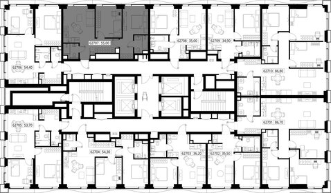 55,7 м², 2-комнатная квартира 19 520 064 ₽ - изображение 78