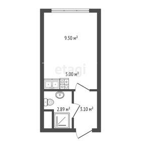 Квартира 20,5 м², студия - изображение 1